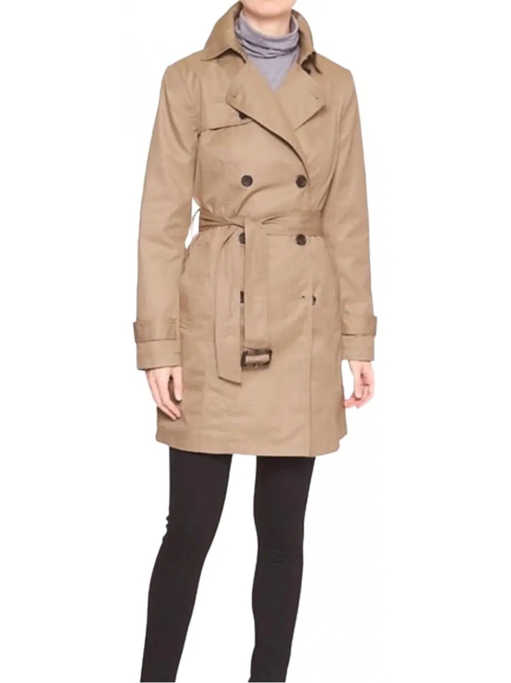 Banana republic Tan Trench Coat with Belt - never worn